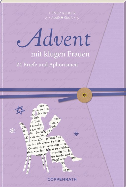 Produktbild: Brief-Adventskalenderbuch &ndash; Advent mit klugen Frauen