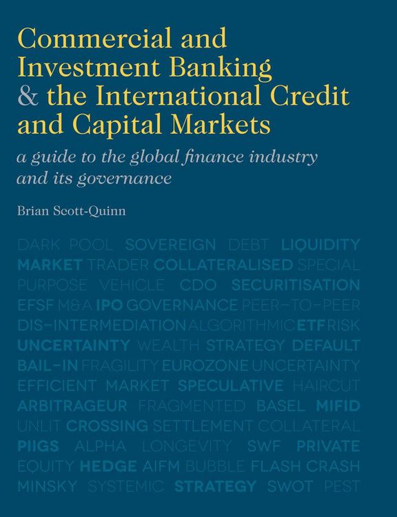 Produktbild: Commercial and Investment Banking and the International Credit and Capital Markets