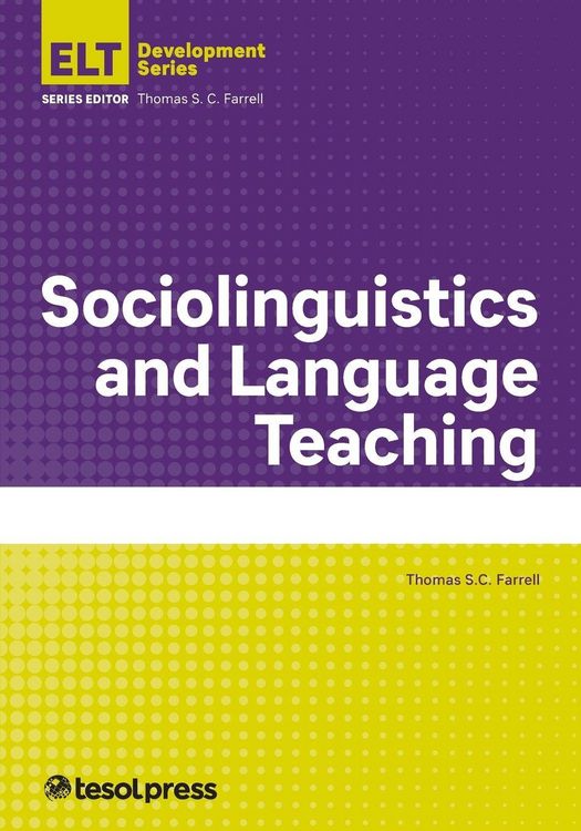Produktbild: Sociolinguistics and Language Teaching