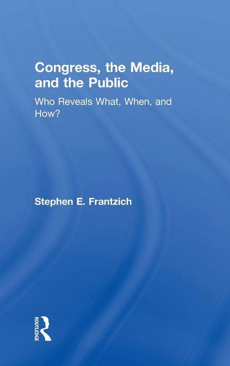 Produktbild: Congress, the Media, and the Public