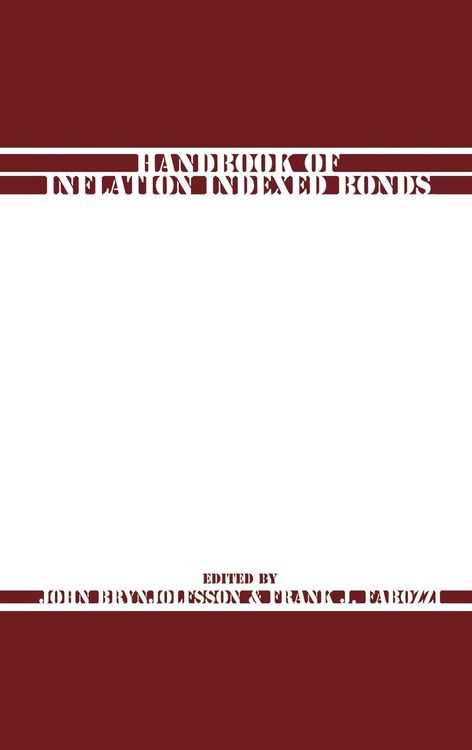 Produktbild: Handbook of Inflation Indexed Bonds
