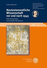 Produktbild: Neutestamentliche Wissenschaft vor und nach 1945