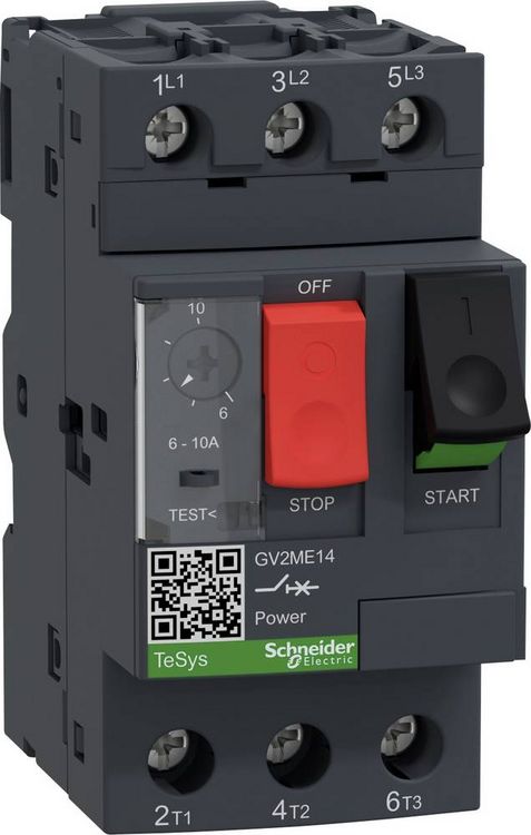 Produktbild: Schneider Electric GV2ME14 GV2ME14 Motorschutzschalter 1St.