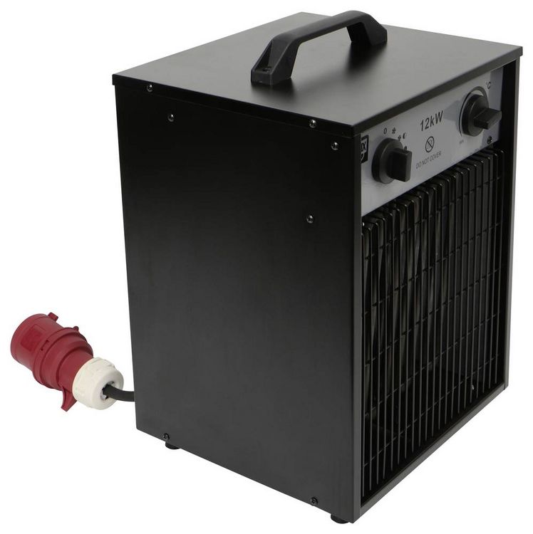 Produktbild: SHX SHX12KW2025 Bauheizer 12000W Schwarz/Grau