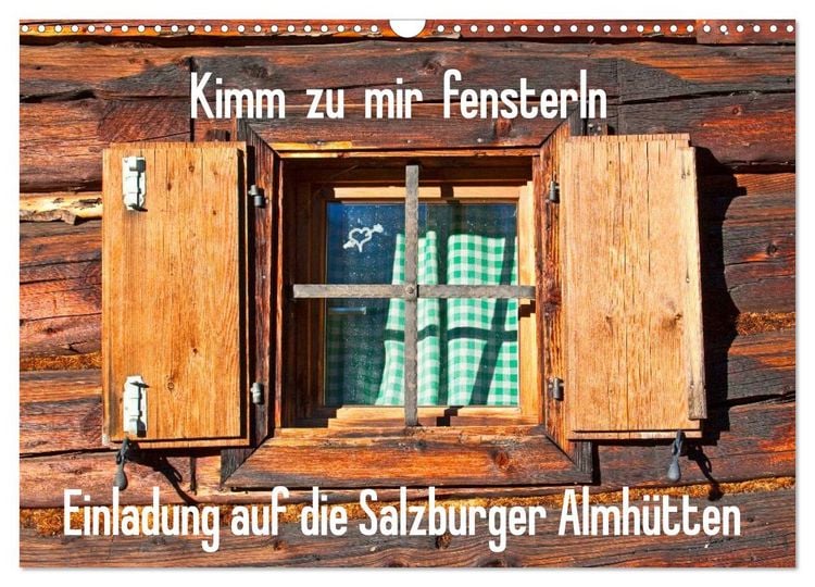 Produktbild: Einladung auf die Salzburger Almh&uuml;tten (Wandkalender 2026 DIN A3 quer), CALVENDO Monatskalender