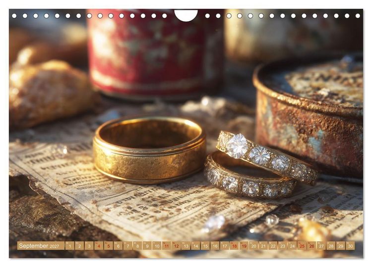 Produktbild: Kontraste des Konsums. Stillleben zwischen Glanz und Verg&auml;nglichkeit (Wandkalender 2027 DIN A4 quer), CALVENDO Monatskalender