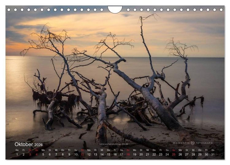 Produktbild: Prerows Wilder Westen (Wandkalender 2026 DIN A4 quer), CALVENDO Monatskalender