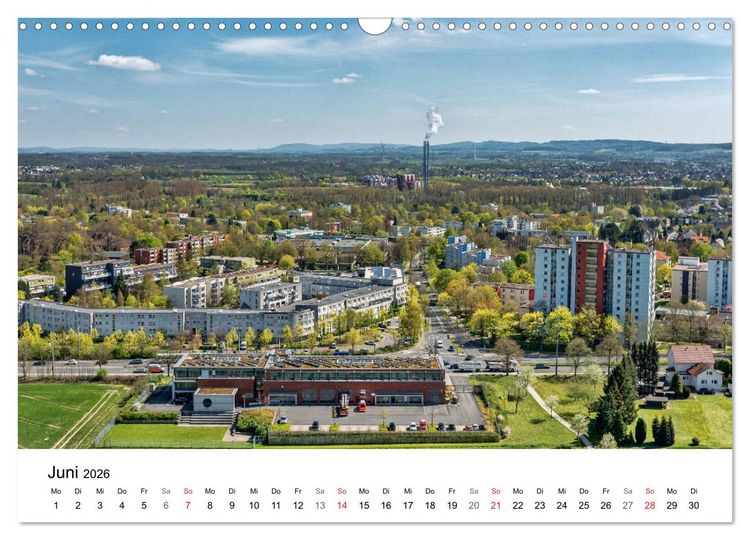 Produktbild: BIELEFELD aus der Vogelperspektive (Wandkalender 2026 DIN A3 quer), CALVENDO Monatskalender