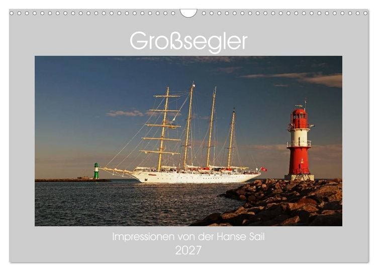 Produktbild: Gro&szlig;segler (Wandkalender 2027 DIN A3 quer), CALVENDO Monatskalender