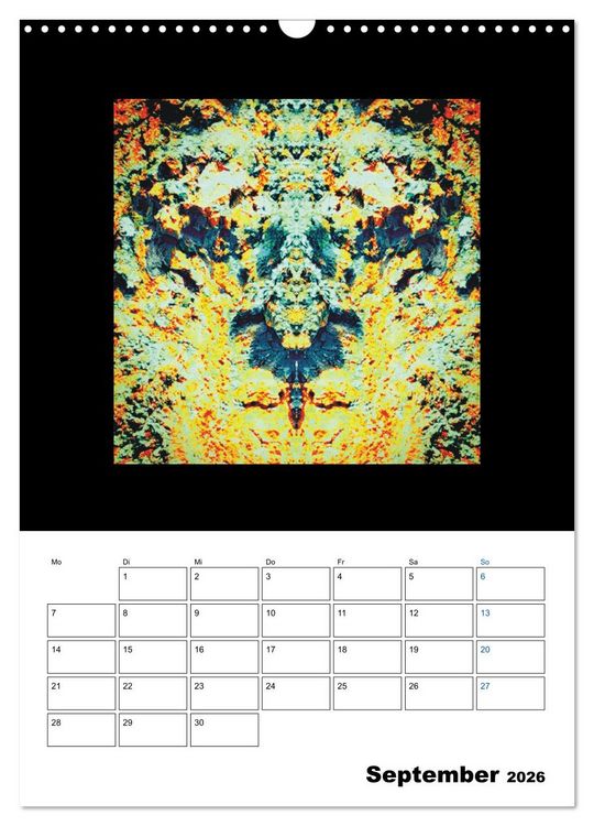Produktbild: Nature's Faces (Wandkalender 2026 DIN A3 hoch), CALVENDO Monatskalender