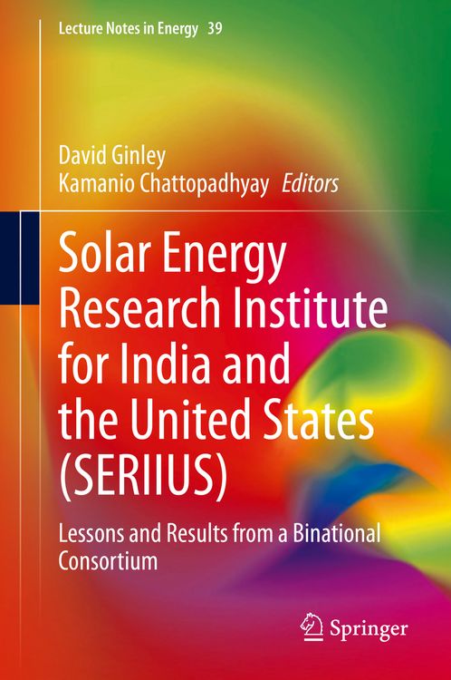 Produktbild: Solar Energy Research Institute for India and the United States (SERIIUS)