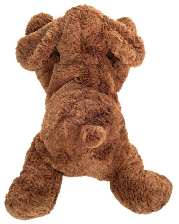 Produktbild: Teddy Hermann 92894 - Schlenkerhund braun, Pl&uuml;sch, 40 cm