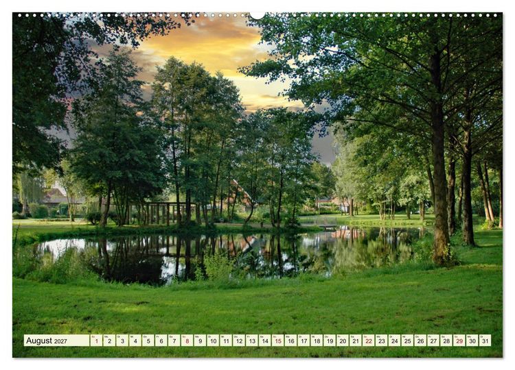 Produktbild: Samtgemeinde F&uuml;rstenau (hochwertiger Premium Wandkalender 2027 DIN A2 quer), Kunstdruck in Hochglanz