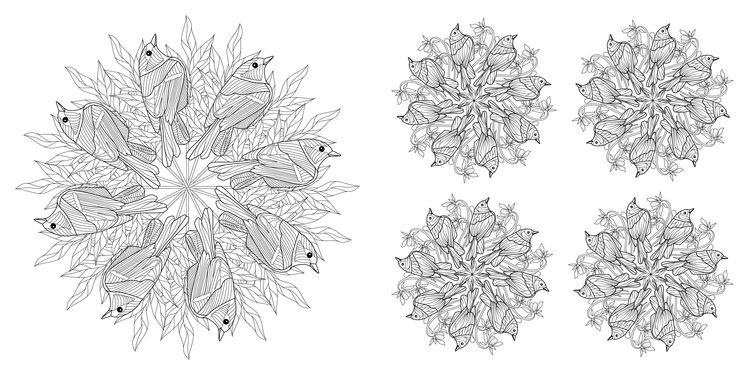 Produktbild: Tier-Mandalas