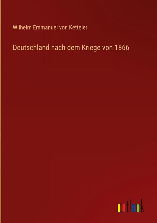 Produktbild: Deutschland nach dem Kriege von 1866