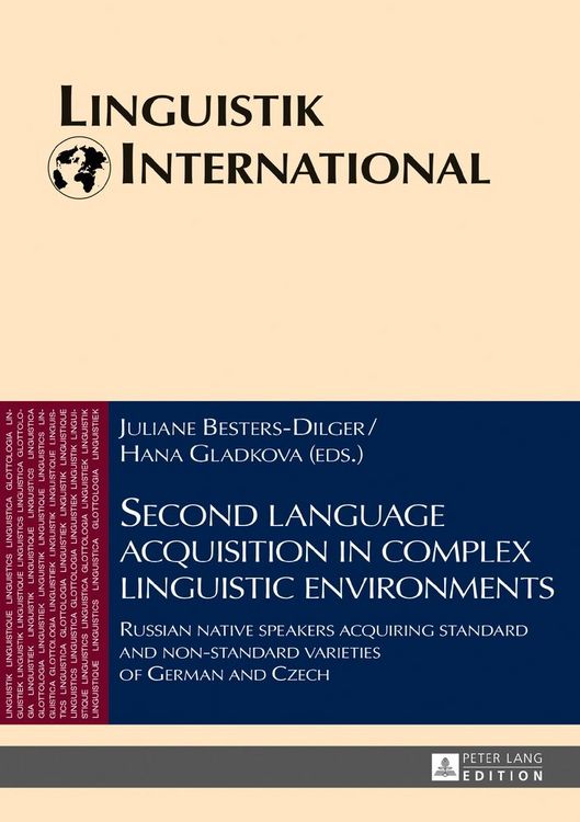 Produktbild: Second language acquisition in complex linguistic environments