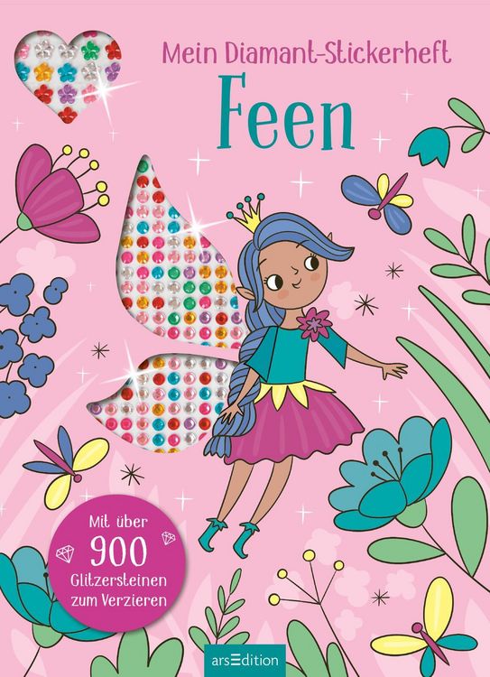 Produktbild: Mein Diamant-Stickerheft &ndash; Feen
