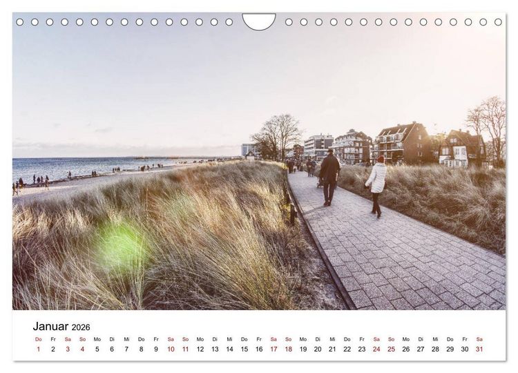 Produktbild: Schleswig-Holstein in 365 Farben (Wandkalender 2026 DIN A4 quer), CALVENDO Monatskalender