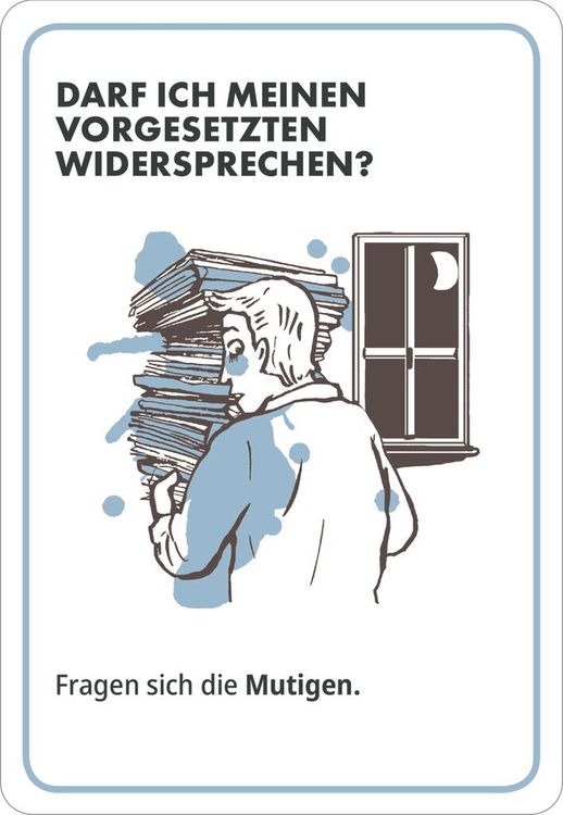 Produktbild: 50 Fragen an Knigge zum Thema B&uuml;ro