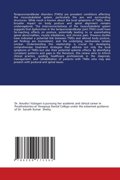 Produktbild: Effect Of Temporomandibular Joint Disorders On Body Posture and Gait