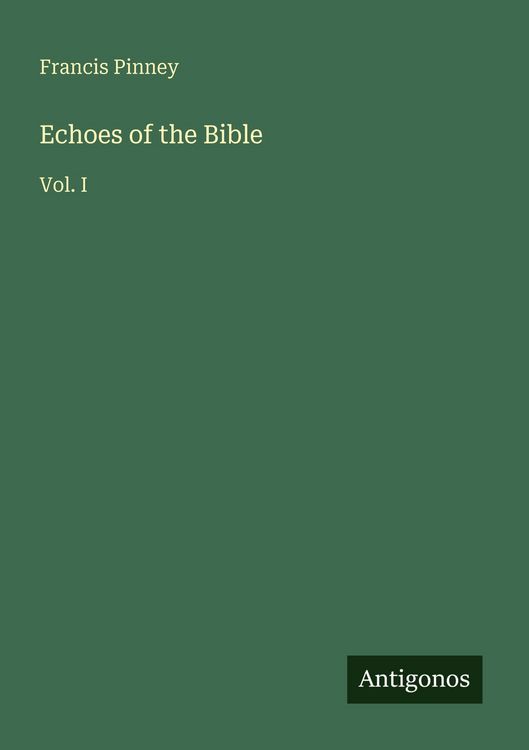 Produktbild: Echoes of the Bible