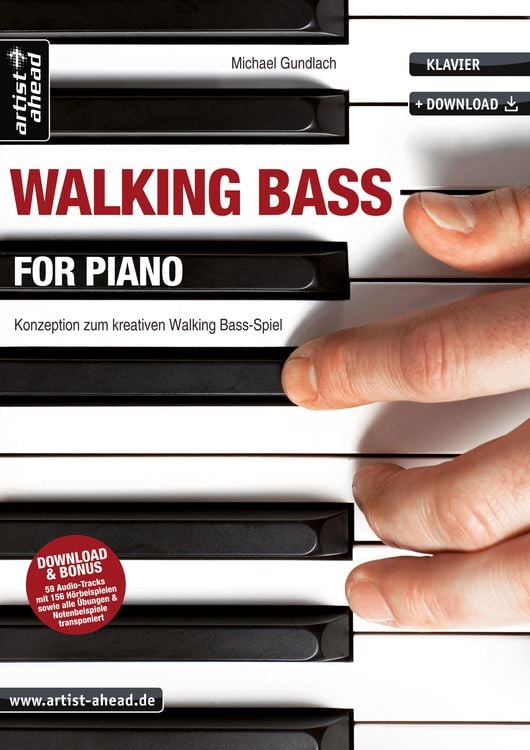 Produktbild: Walking Bass for Piano
