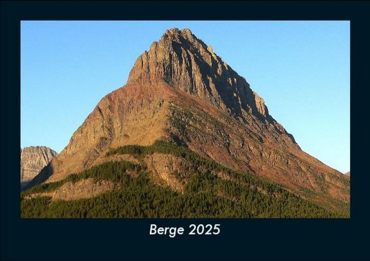 Produktbild: Berge 2025 Fotokalender DIN A5