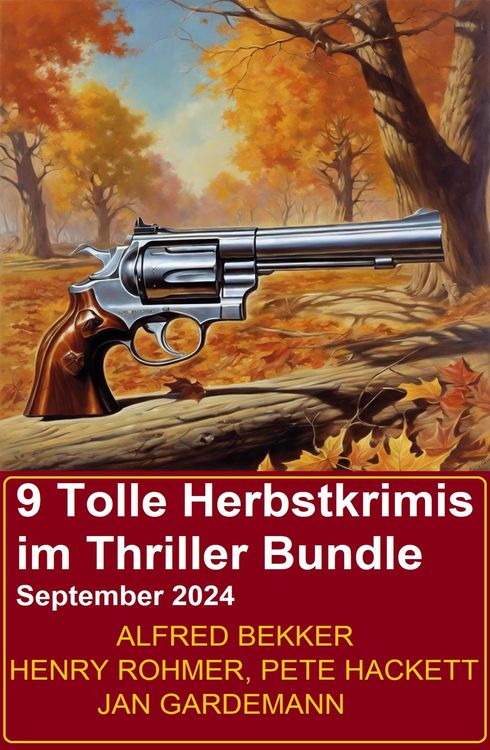 Produktbild: 9 Tolle Herbstkrimis im Thriller Bundle September 2024