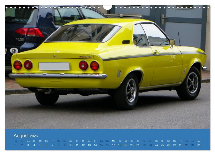 Produktbild: Opel Classics (Wandkalender 2026 DIN A3 quer), CALVENDO Monatskalender