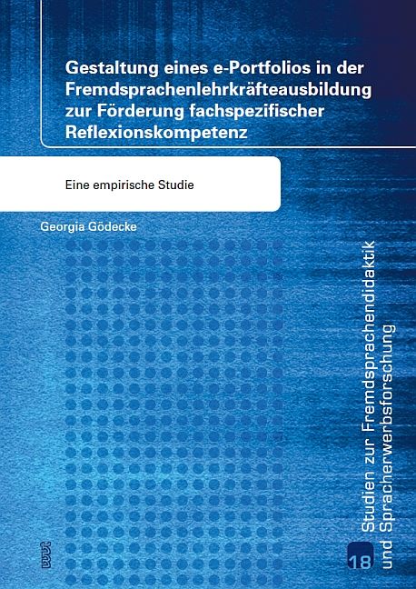 Produktbild: Gestaltung eines e-Portfolios in der Fremdsprachenlehrkr&auml;fteausbildung zur F&ouml;rderung fachspezifischer Reflexionskompetenz
