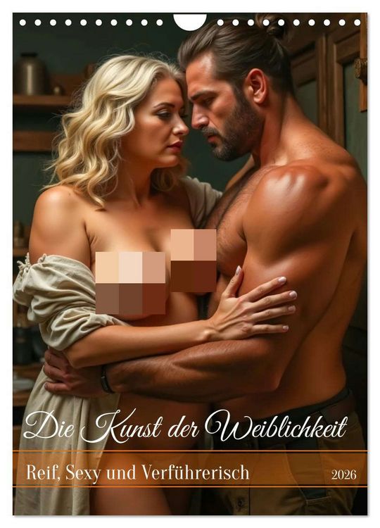 Produktbild: Die Kunst der Weiblichkeit - Reif, Sexy und Verf&uuml;hrerisch (Wandkalender 2026 DIN A4 hoch), CALVENDO Monatskalender