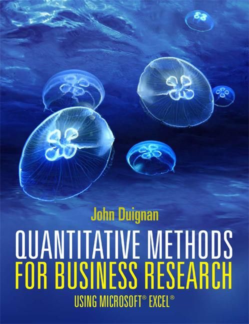 Produktbild: Duignan, J: Quantitative Methods for Business Research