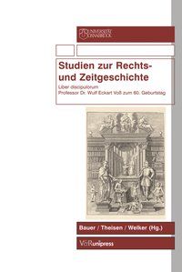 Produktbild: Studien zur Rechts- und Zeitgeschichte