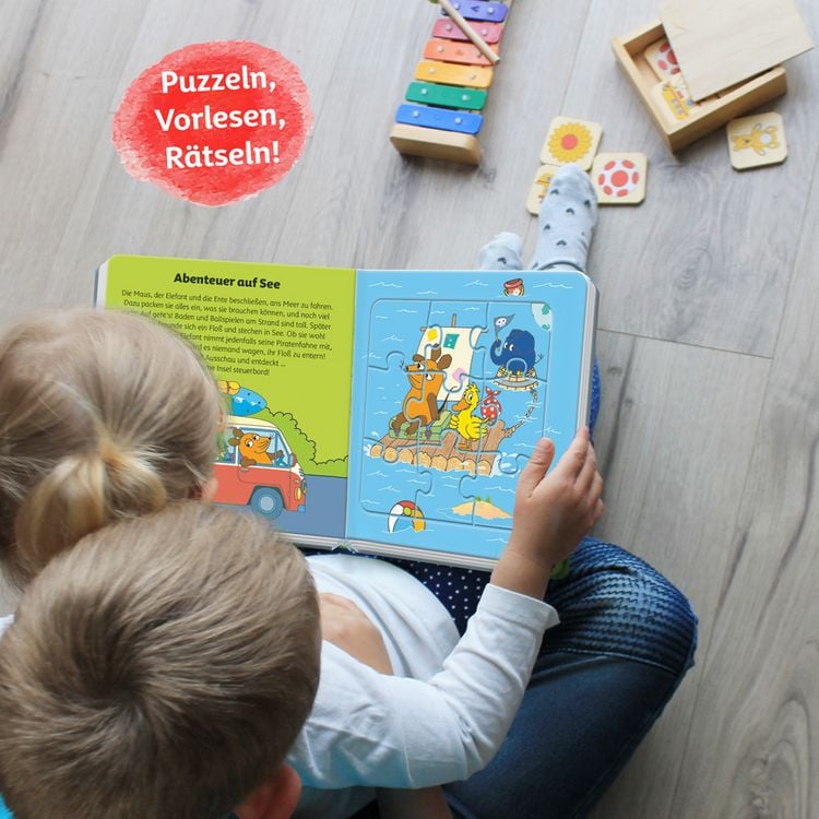 Produktbild: Tr&ouml;tsch Die Maus Puzzlebuch