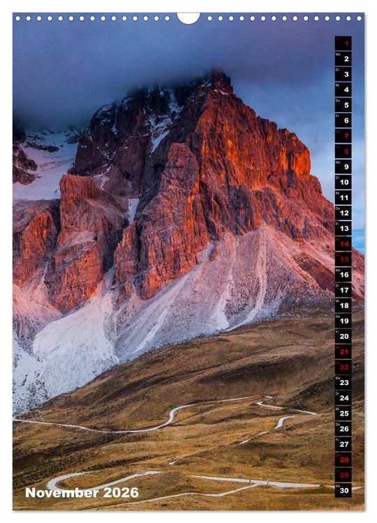 Produktbild: Dolomiten. Italien (Wandkalender 2026 DIN A3 hoch), CALVENDO Monatskalender