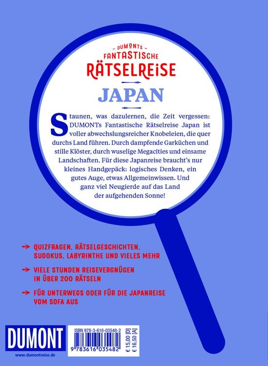 Produktbild: DUMONTs Fantastische R&auml;tselreise Japan