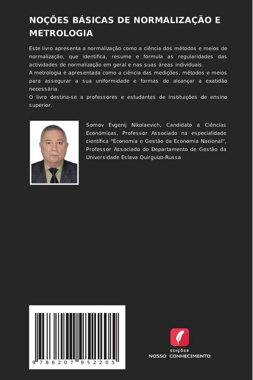 Produktbild: NO&Ccedil;&Otilde;ES B&Aacute;SICAS DE NORMALIZA&Ccedil;&Atilde;O E METROLOGIA