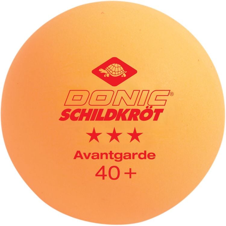 Produktbild: TT-Ball 3-Stern AVANTGARDE / EXCLUSIVE 40+ 3 white/ 3orange