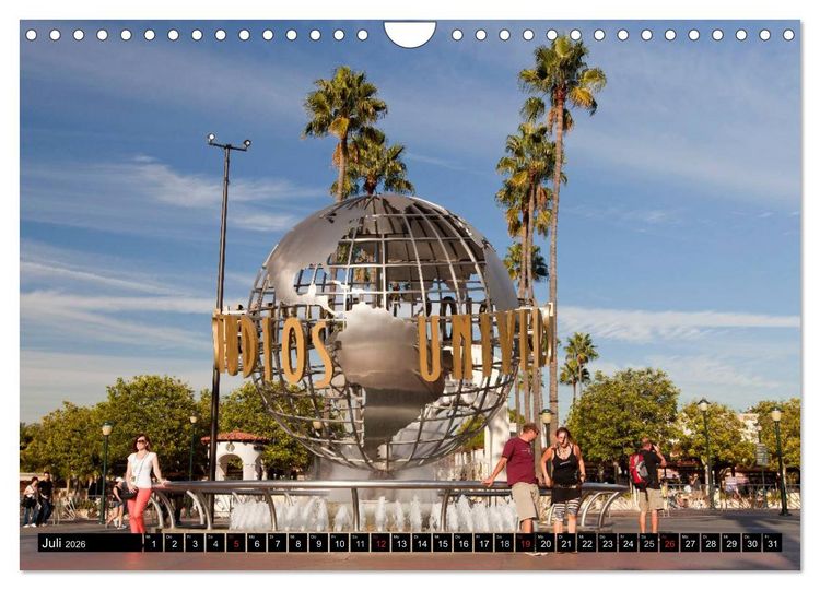 Produktbild: Los Angeles - Kalifornien (Wandkalender 2026 DIN A4 quer), CALVENDO Monatskalender
