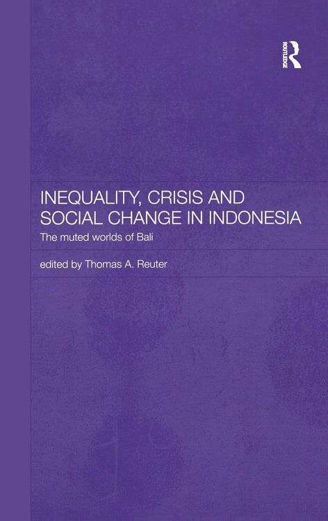 Produktbild: Inequality, Crisis and Social Change in Indonesia