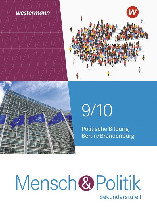 Produktbild: Mensch und Politik SI 9 / 1. Schulbuch. F&uuml;r Berlin und Brandenburg