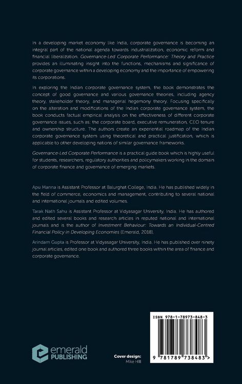 Produktbild: Governance-Led Corporate Performance