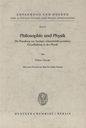 Produktbild: Philosophie und Physik.