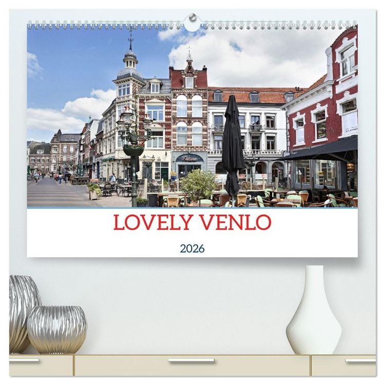 Produktbild: LOVELY VENLO (High Quality Premium Wall Calendar 2026 DIN A2 landscape),CALVENDO 12 Month Wall Calendar