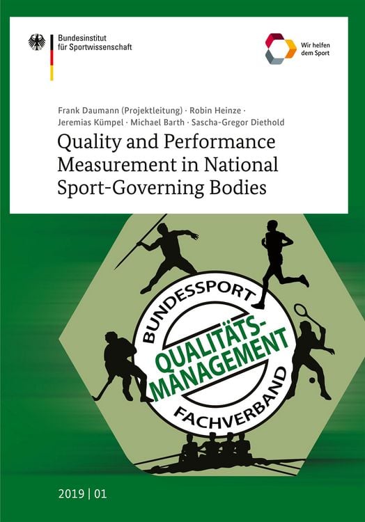 Produktbild: Quality and Performance Measurement in National Sport-Governing Bodies