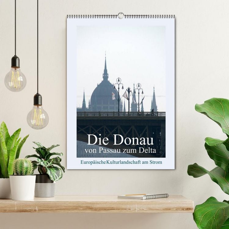 Produktbild: Die Donau von Passau zum Delta (Wandkalender 2026 DIN A2 hoch), CALVENDO Monatskalender