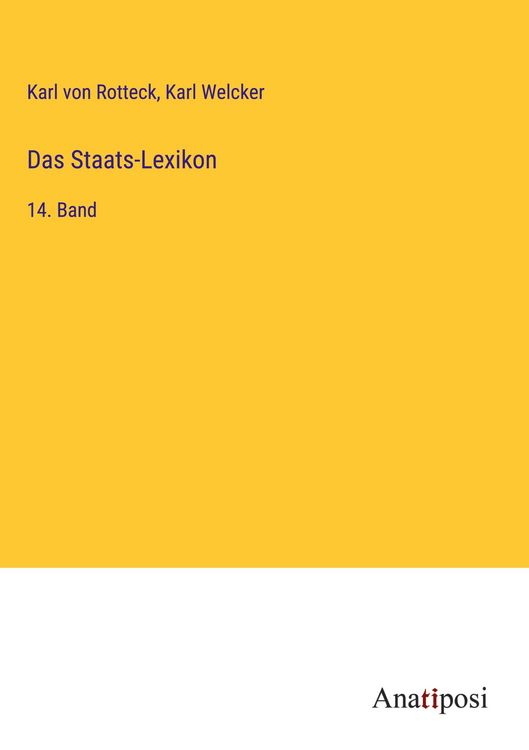 Produktbild: Das Staats-Lexikon