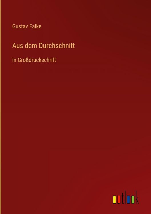 Produktbild: Aus dem Durchschnitt