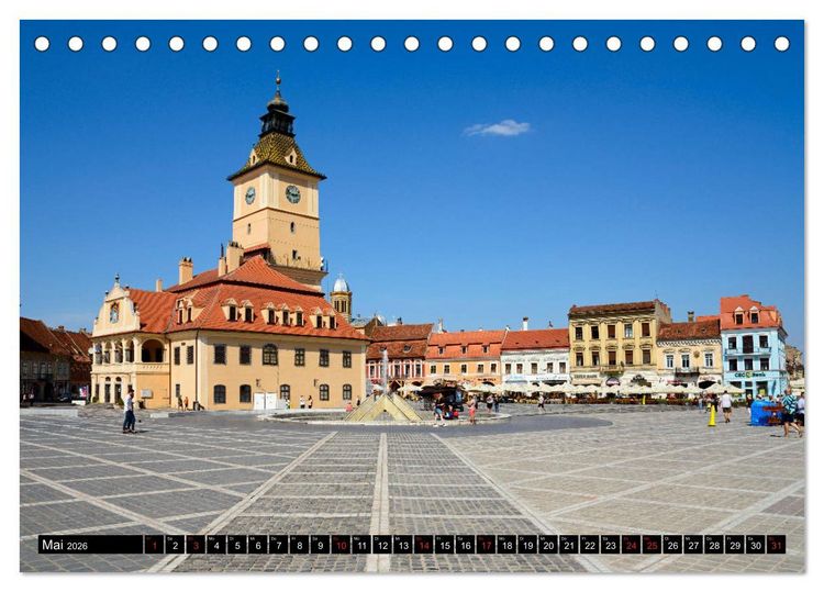 Produktbild: Wundersch&ouml;nes Rum&auml;nien (Tischkalender 2026 DIN A5 quer), CALVENDO Monatskalender