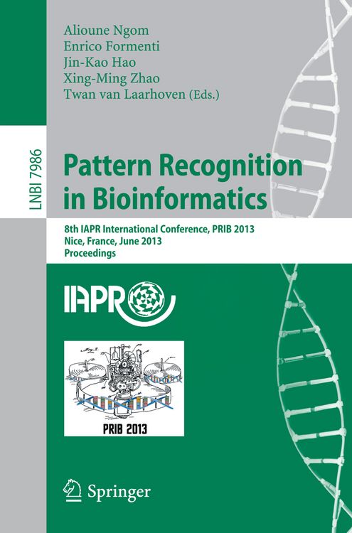 Produktbild: Pattern Recognition in Bioinformatics